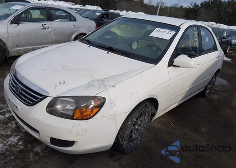 2009 Kia Spectra Ex from USA, damaged, VIN KNAFE222795661012